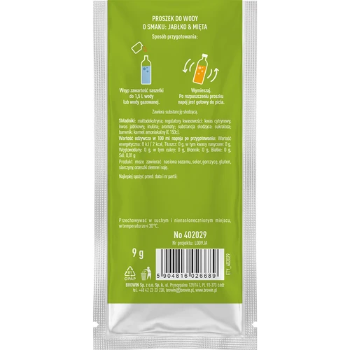 VSYPTO cu aromă de Măr și Mentă, 9 g - 3