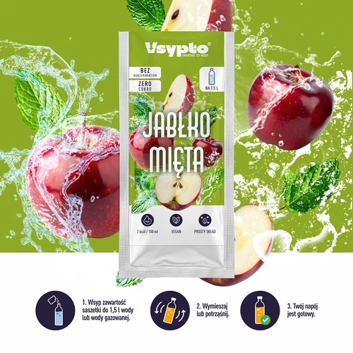 VSYPTO cu aromă de Măr și Mentă, 9 g - 5