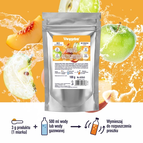 VSYPTO cu aromă de măr și piersică, 100 g - 2