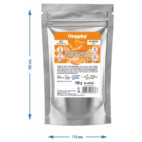 VSYPTO cu aromă de mandarină, 100g - 5