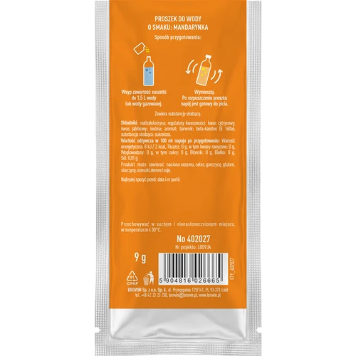 VSYPTO cu aromă de mandarine, 9 g - 3