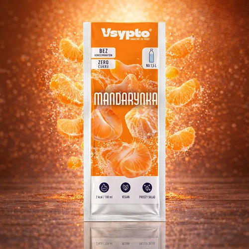 VSYPTO cu aromă de mandarine, 9 g