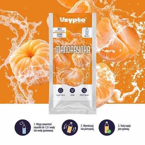 VSYPTO cu aromă de mandarine, 9 g - 5