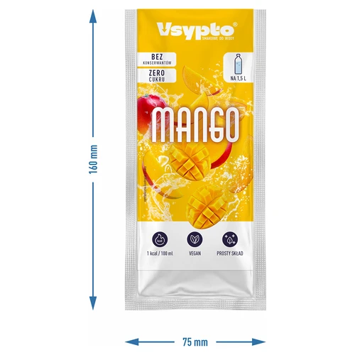 VSYPTO cu aromă de mango, 9 g - 4