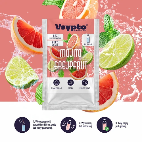 VSYPTO cu aromă de Mojito Grapefruit, 3 g - 5