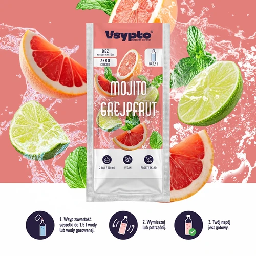 VSYPTO cu aromă de Mojito Grapefruit, 9 g - 5