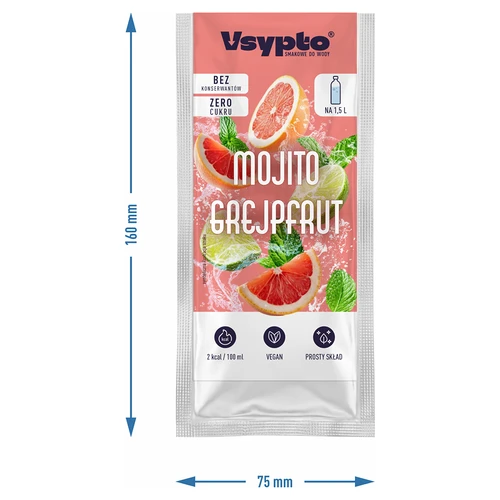 VSYPTO cu aromă de Mojito Grapefruit, 9 g - 4