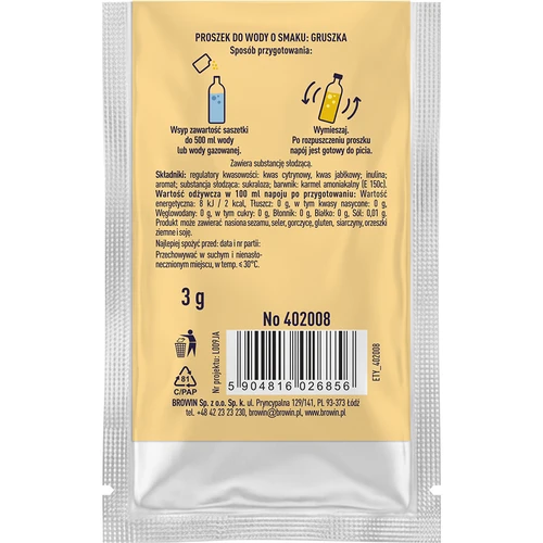 VSYPTO cu aromă de pară, 3 g - 3