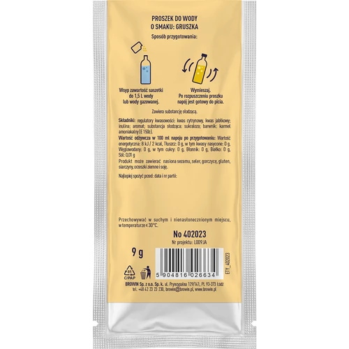 VSYPTO cu aromă de pară, 9 g - 3