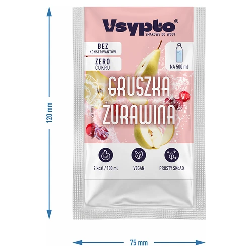 VSYPTO cu aromă de Pară și Merișoare, 3 g - 4