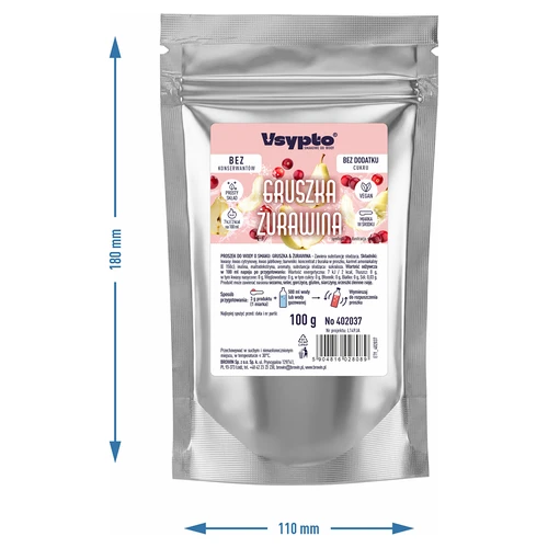 VSYPTO cu aromă de Pară și Merișor (Cranberry), 100 g - 5