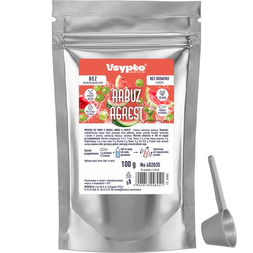 VSYPTO cu aromă de pepene roșu și agrișe, 100 g