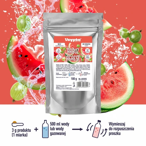 VSYPTO cu aromă de pepene roșu și agrișe, 100 g - 2