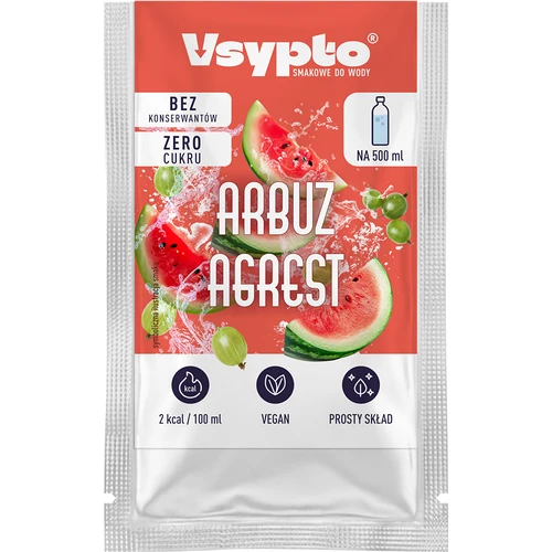 VSYPTO cu aromă de pepene roșu și agrișe, 3 g - 2