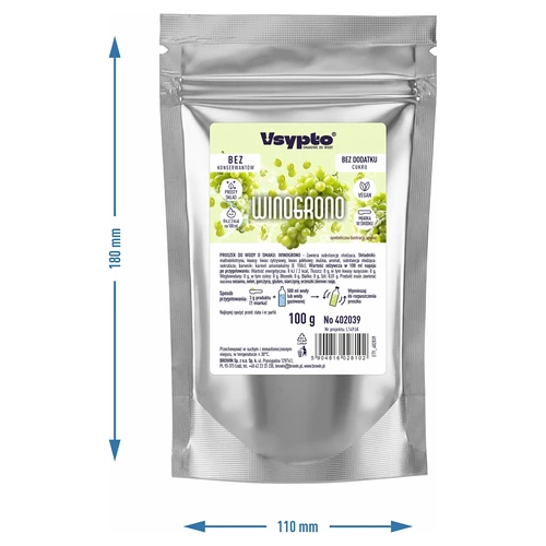 VSYPTO cu aromă de struguri, 100 g - 5