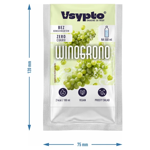 VSYPTO cu aromă de struguri, 3 g - 4