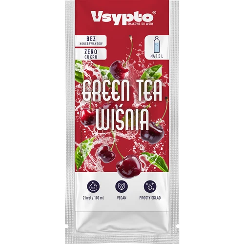 VSYPTO cu aromă Green Tea Vișină, 9 g - 2
