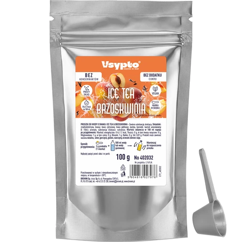 VSYPTO cu aromă Ice Tea Piersică, 100 g