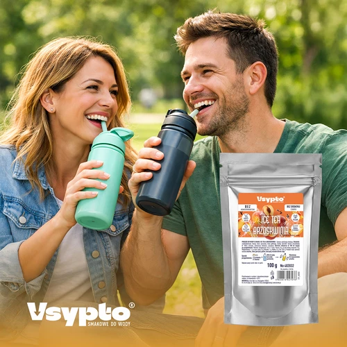 VSYPTO cu aromă Ice Tea Piersică, 100 g - 3