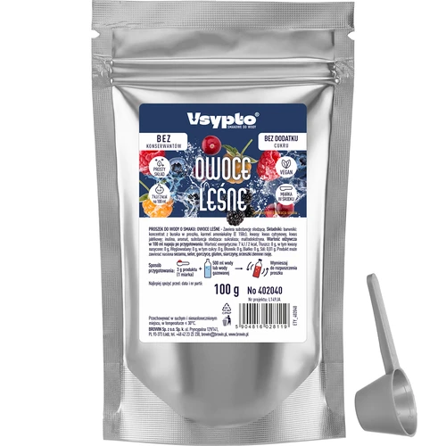 VSYPTO cu gust de fructe de pădure, 100 g