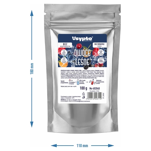 VSYPTO cu gust de fructe de pădure, 100 g - 5