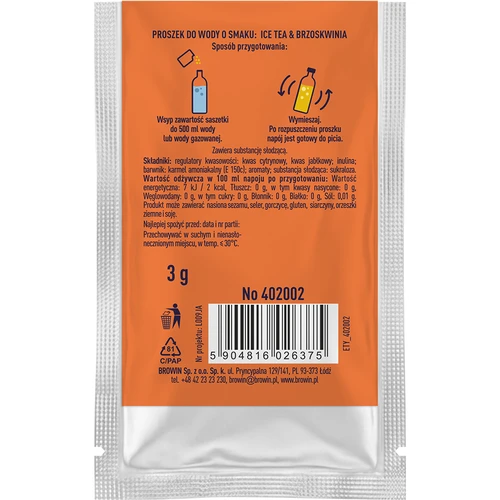 VSYPTO cu gust de Ice Tea Piersică, 3 g - 3