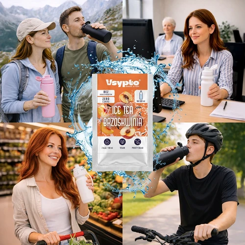 VSYPTO cu gust de Ice Tea Piersică, 3 g - 7