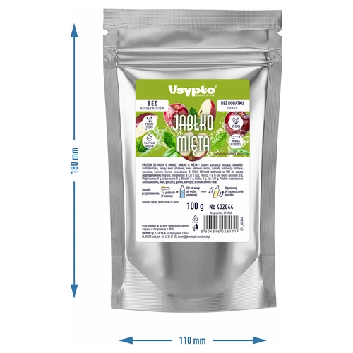 VSYPTO cu gust de Măr și Mentă, 100 g - 5