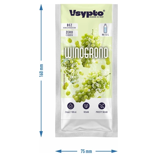 VSYPTO cu gust de struguri, 9 g - 4