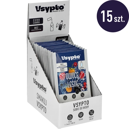 Vsypto Fructe de pădure - set 15x3g - 2