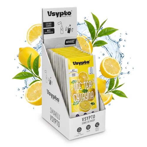 Vsypto Ice Tea Lămâie - set 15x9g