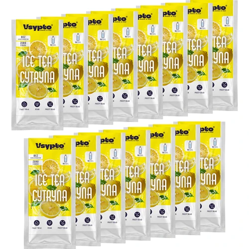 Vsypto Ice Tea Lămâie - set 15x9g - 3