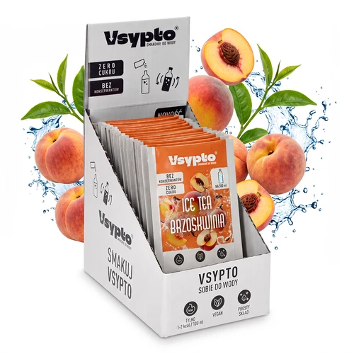 Vsypto Ice Tea Piersică - set 15x3g