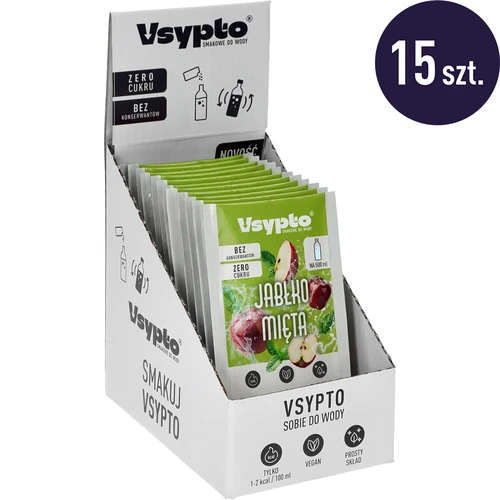 Vsypto Măr & Mentă – set 15x3 g - 2