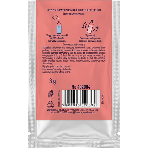 Vsypto Mojito Grapefruit - set 15x3g - 6