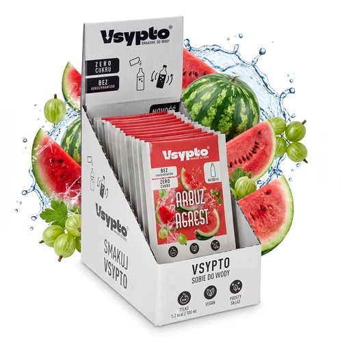 Vsypto Pepene roșu & Agrișe - set 15x3g