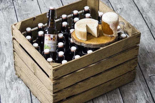 Brânză cu bere de casă