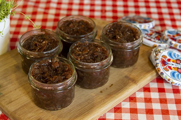 Dulceață de ceapă roșie