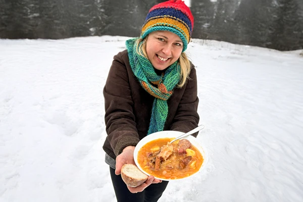 Kwaśnica afumată la ceaun - un ospăț aromat de pe foc