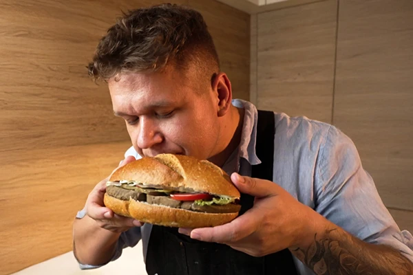 Pate vegan din năut și ciuperci uscate - rețetă simplă la șuncar