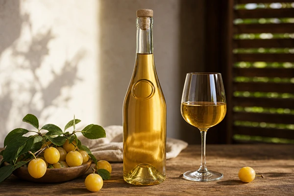 Vin de casă dulce din mirabele sau corcodușe