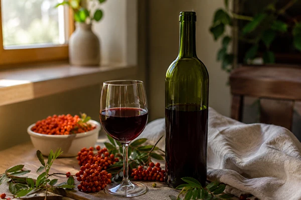 Vin din scoruș de munte