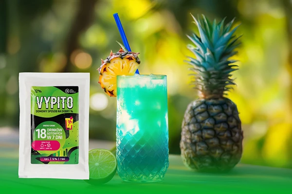 Vypito Neon Splash – cocktail în variantă tropicală