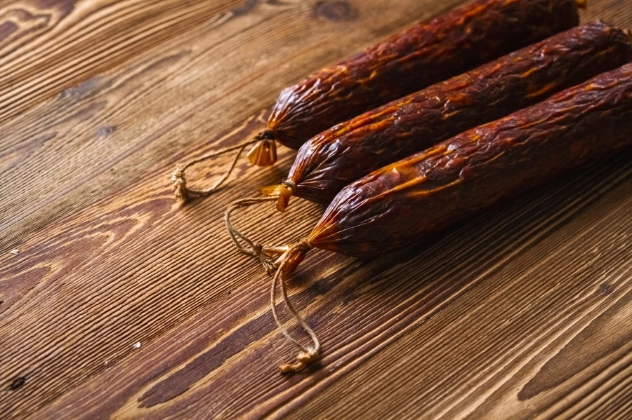 Browin Przepiśnik - Cârnat Krakowska de casă – afumat