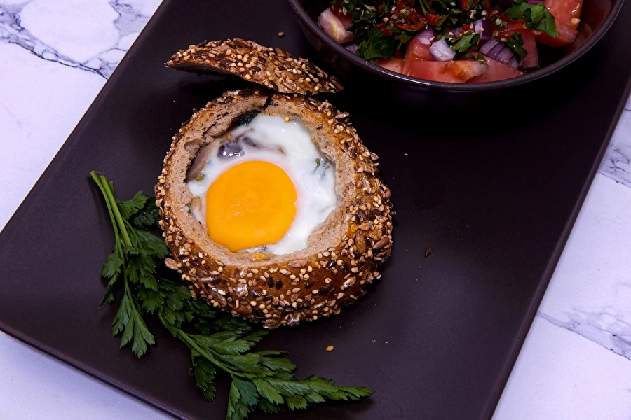 Browin Przepiśnik - Ou copt în chiflă