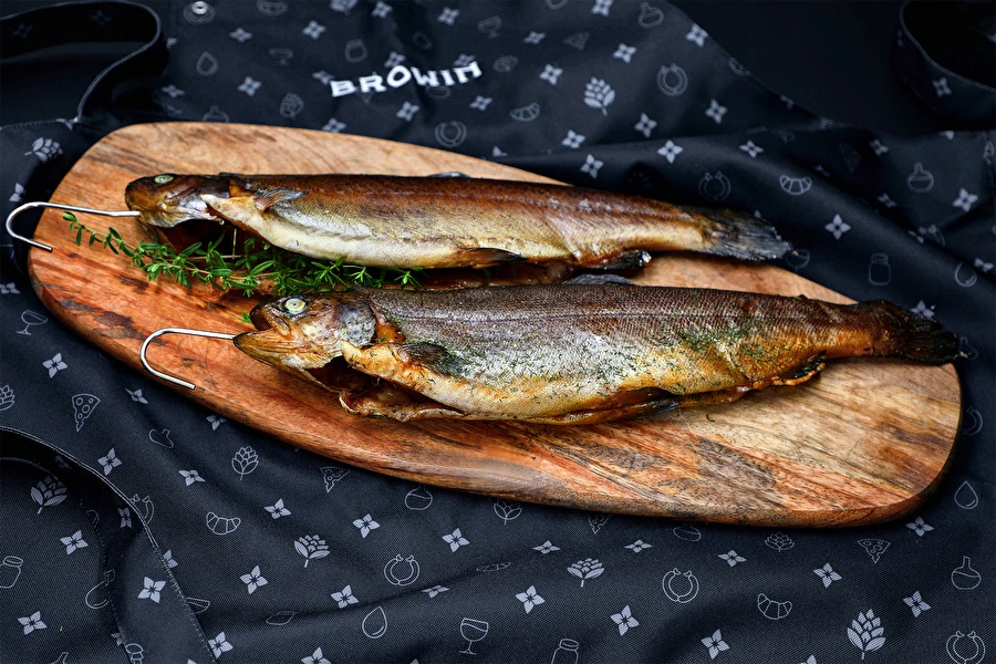 Browin Przepiśnik - Păstrăv afumat