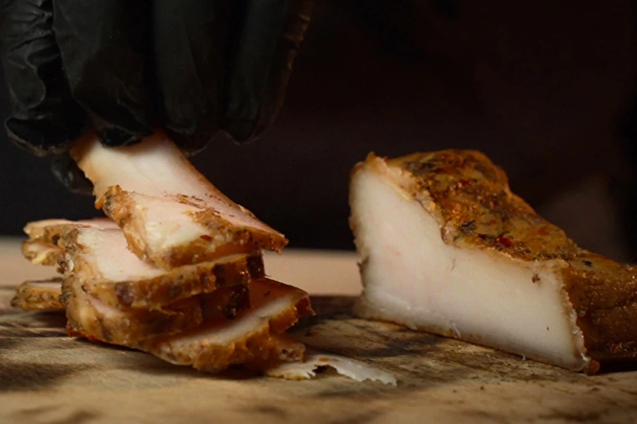 Browin Przepiśnik - Slănină afumată cu ierburi