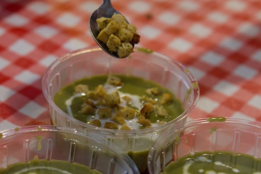 Browin Przepiśnik - Supă cremă de spanac