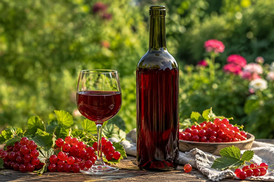 Browin Przepiśnik - Vin de casă din coacăze roșii