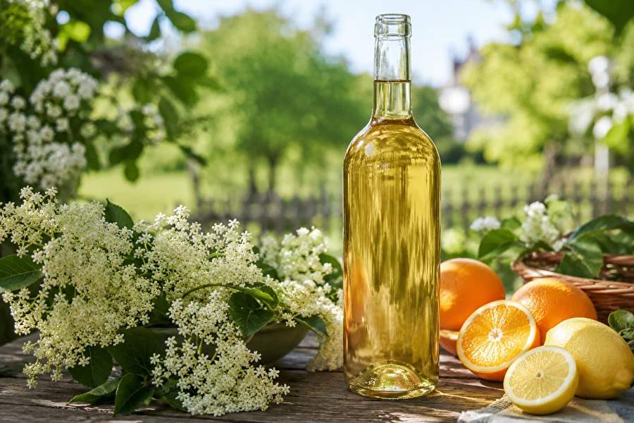 Vin din flori de soc negru